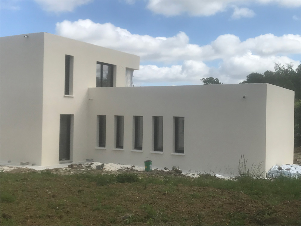 Rénovation extérieure d'une maison individuelle
