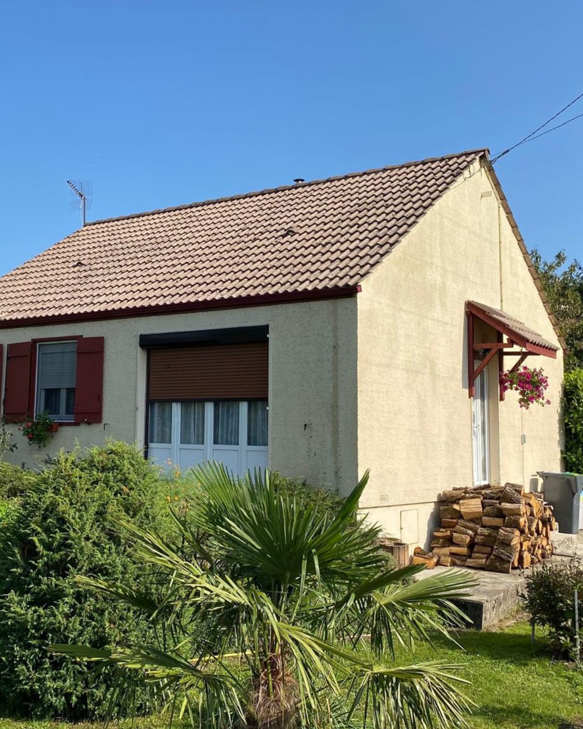 Maison individuelle typique de la région