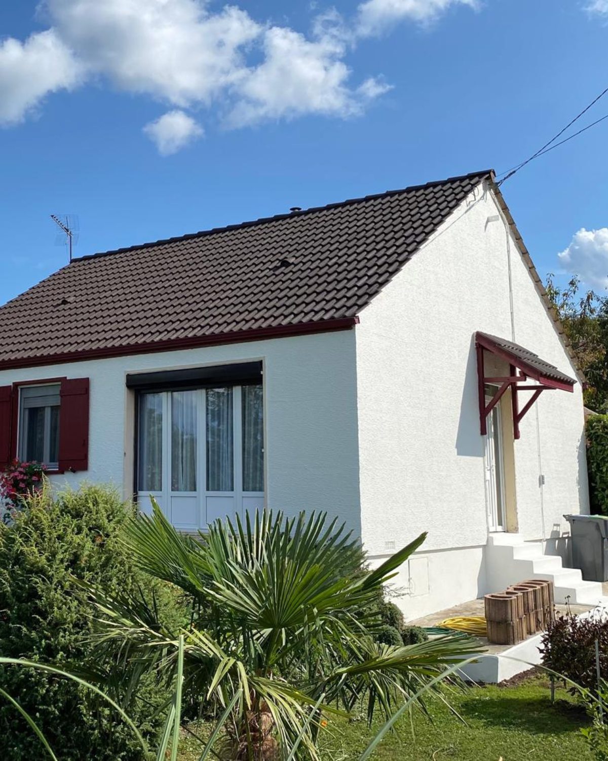 Maison individuelle avant rénovation extérieure